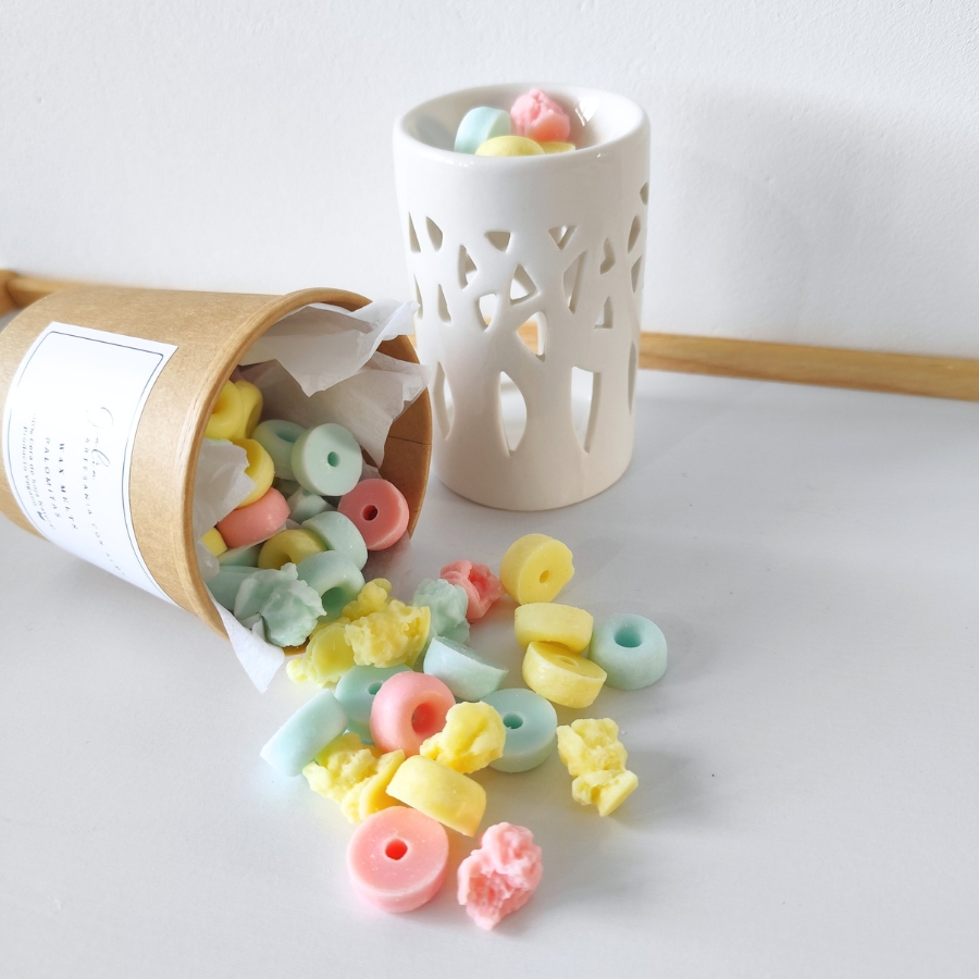 wax-melts-palomitas-de-colores-cera-de-soja Wax Melts Aromáticos Palomitas - Imagen 1