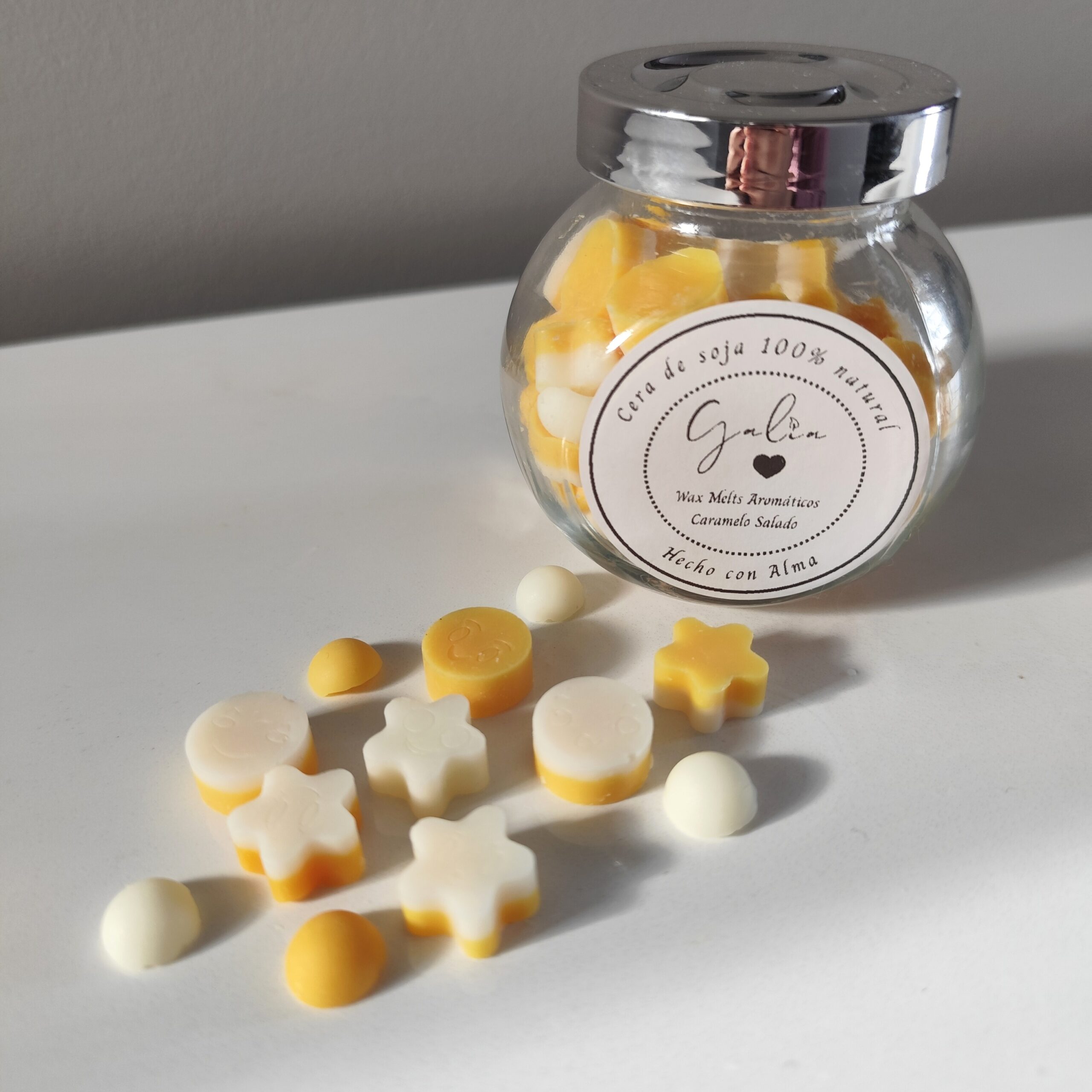 wax-melts-cera-de-soja-natural-caramelo-salado Wax Melts Aromáticos Caramelo Salado - Imagen 1